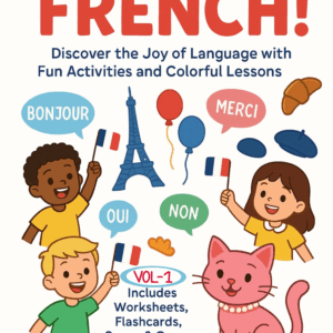Vocabulary – Numbers, Colors, Days, Animals, etc.